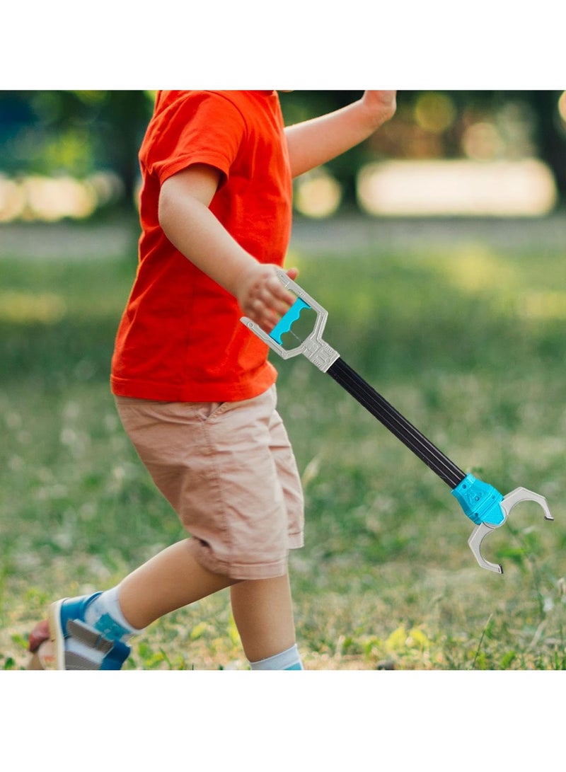 Children'S Mechanical Claw Toy, Mechanical Arm Extended Size, Hand-Pull Lazy Clamp Garbage Clamp Creative Toy (Red) - Image 3